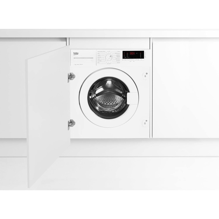 Beko WIY72545 Ultra Efficient 7kg 1200rpm Integrated Washing Machine - White
