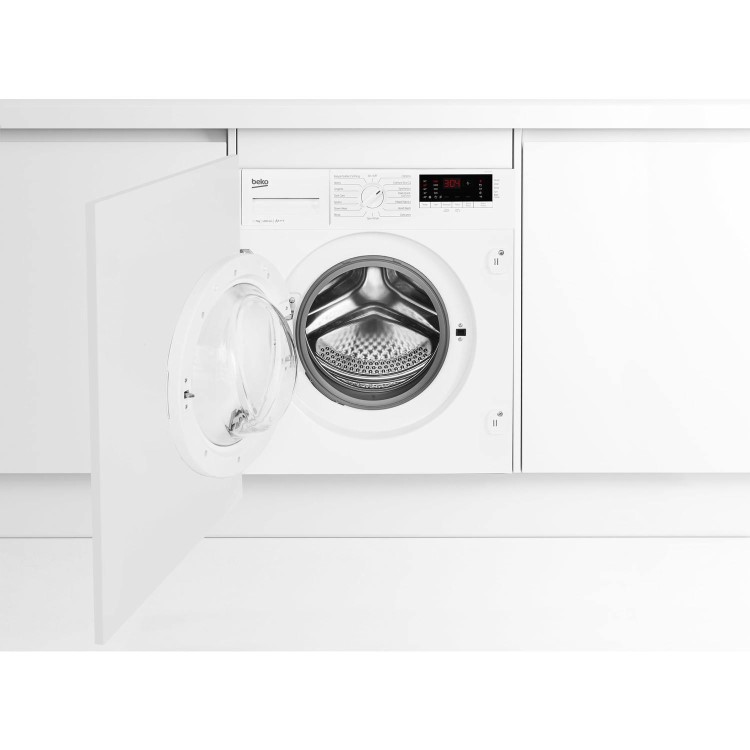 Beko WIY72545 Ultra Efficient 7kg 1200rpm Integrated Washing Machine - White