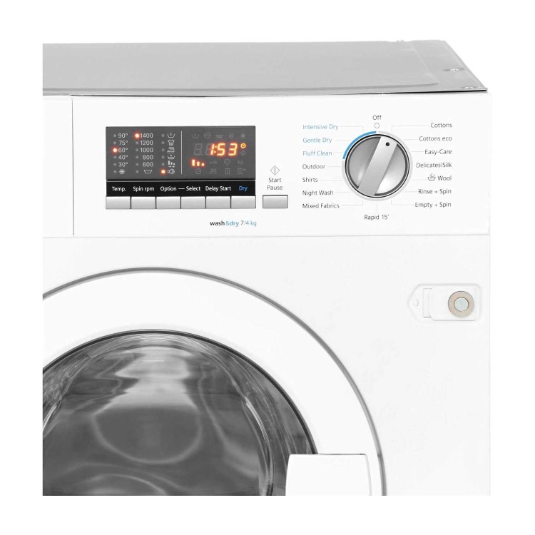 Siemens WK14D541GB iQ500 7kg Wash 4kg Dry 1400rpm Integrated Washer Dryer - White