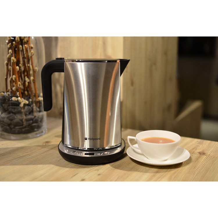 Hotpoint WK30EAX0 1.7 Litre Digital Kettle Stainless Steel
