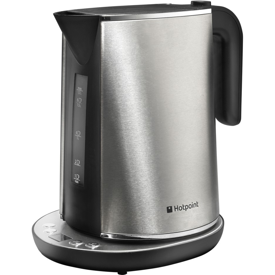 Hotpoint WK30EAX 1.7 Litre Digital Kettle Stainless Steel Appliances