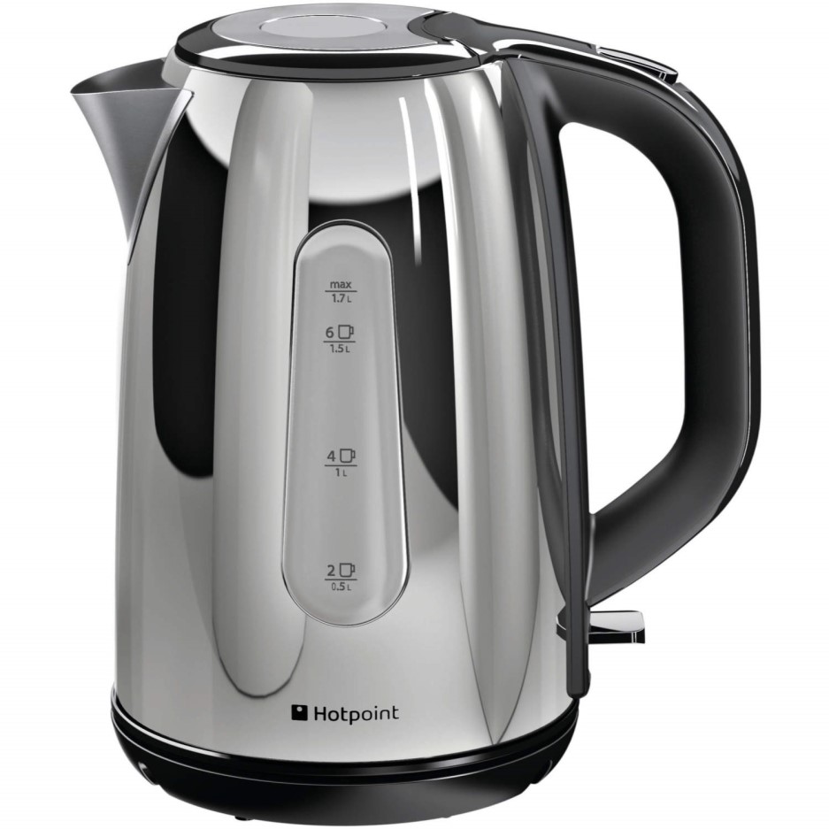 Hotpoint WK30MDX0 Breakfast Kettle Stainless Steel Appliances Direct