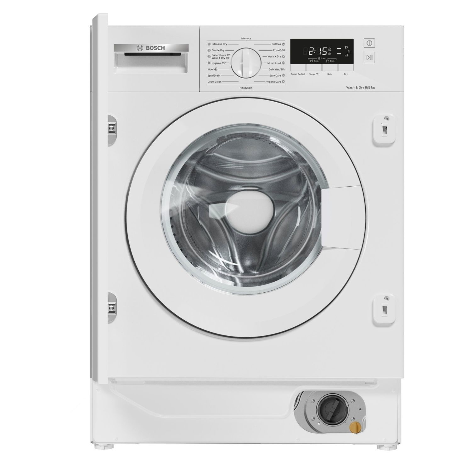 Bosch Series 4 8kg Wash 5kg Dry 1400rpm Integrated Washer Dryer - White