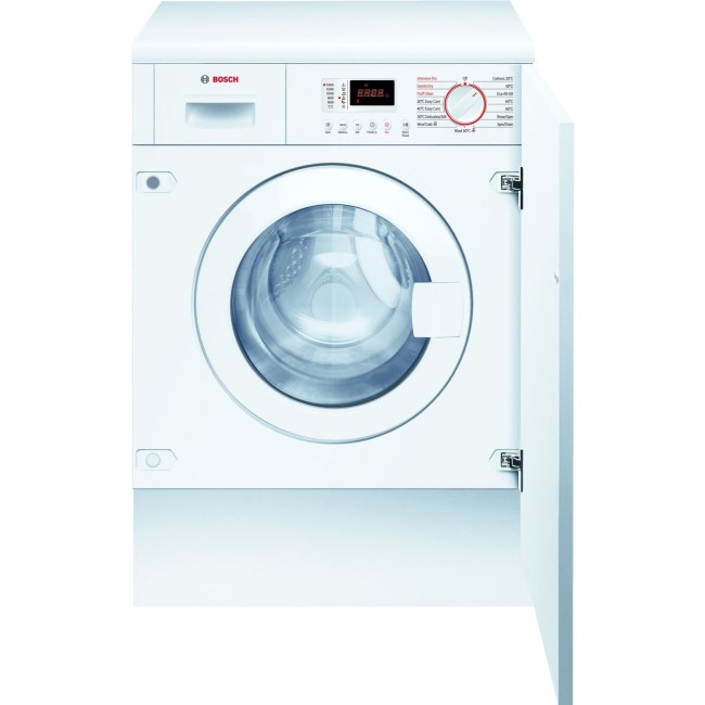 Refurbished Bosch Series 4 WKD28352GB Integrated 7/4KG 1400 Spin Washer Dryer White