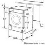 Bosch WKD28350GB Avantixx Automatic Integrated Washer Dryer