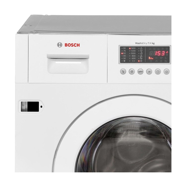 Refurbished Bosch Serie 6 WKD28541GB Intergrated 7/4KG 1400 Spin Washer Dryer