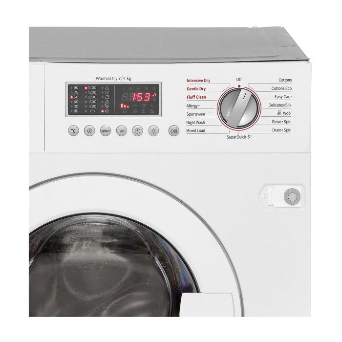 Installing Bosch Integrated Washing Machine quadfont