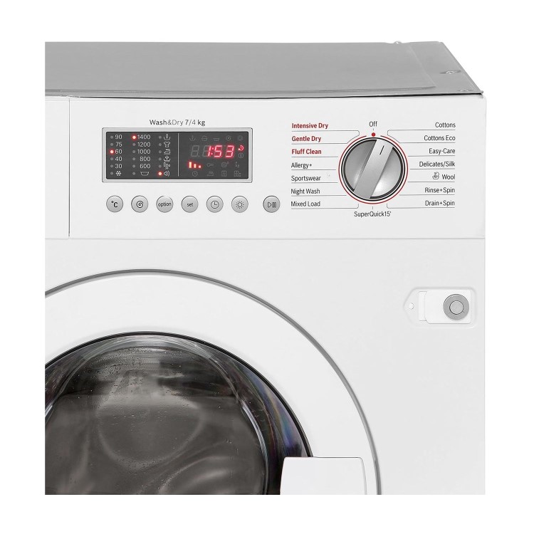 Bosch WKD28541GB Serie 6 7kg Wash 4kg  Dry 1400rpm Integrated Washer Dryer - White