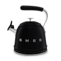 WKF01BLUK SMEG 50s Style Stovetop Kettle 2.3L capacity in Black - WKF01BL