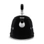 SMEG 50s Style Stovetop Kettle 2.3L capacity in Black - WKF01BL