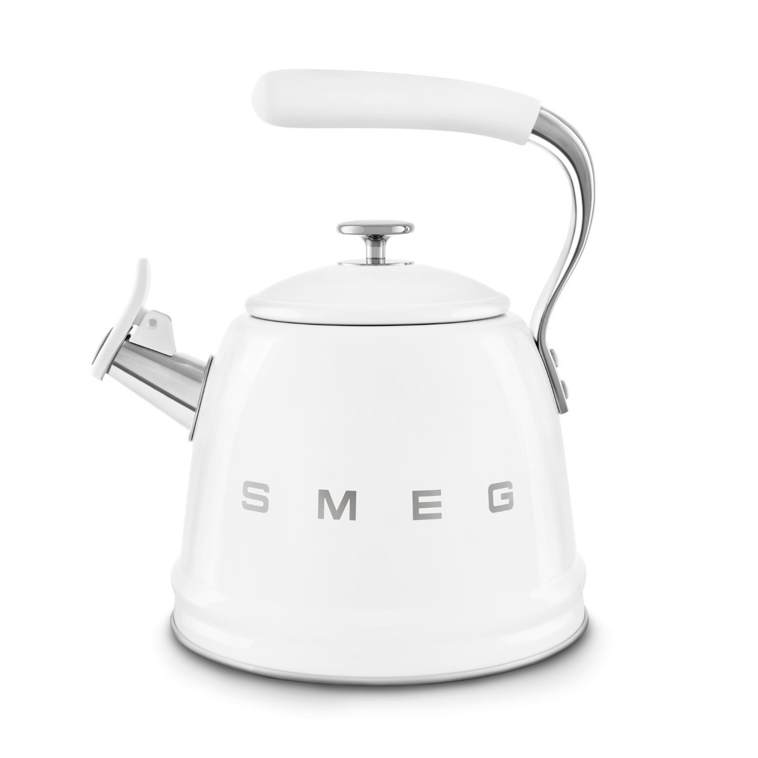Smeg 50'S Style Stovetop Kettle 2.3L Capacity In  Wkf01whuk WKF01WHUK