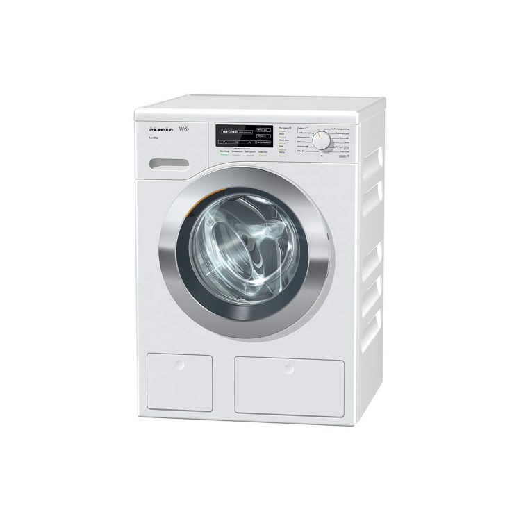 Miele WKG120 W1 ChromeEdition SoftSteam 8kg 1600rpm Freestanding Washing Machine-White
