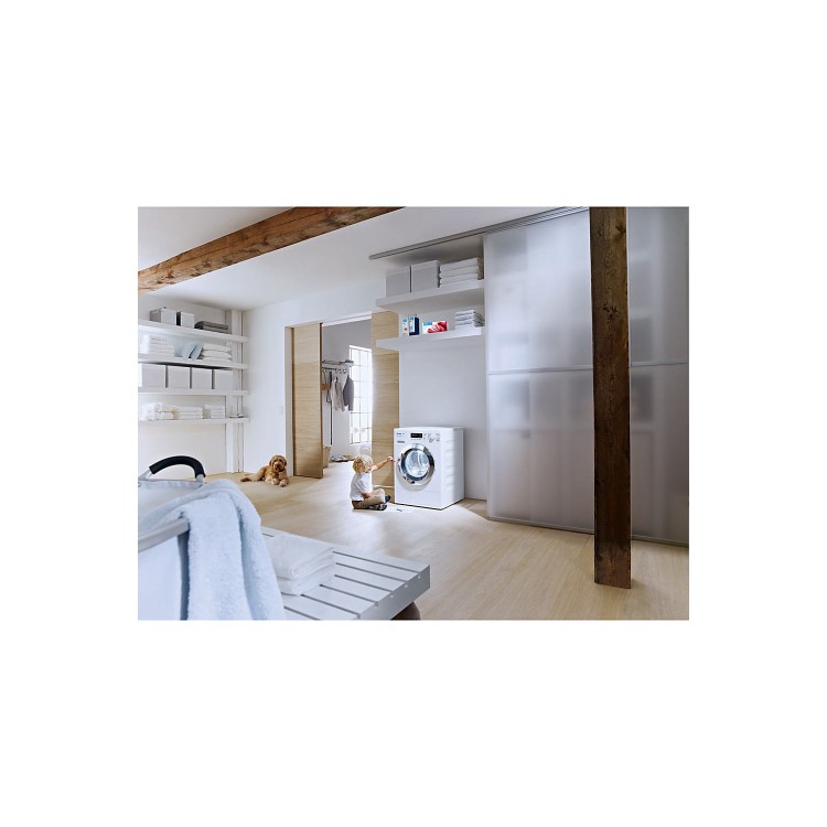 Miele WKG120 W1 ChromeEdition SoftSteam 8kg 1600rpm Freestanding Washing Machine-White