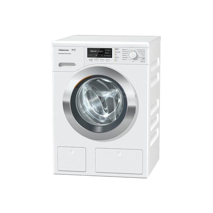 Miele WKH121WPS W1 ChromeEdition SoftSteam 8 kg 1600 rpm Freestanding Washing Machine
