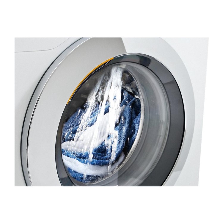Miele WKH121WPS W1 ChromeEdition SoftSteam 8 kg 1600 rpm Freestanding Washing Machine