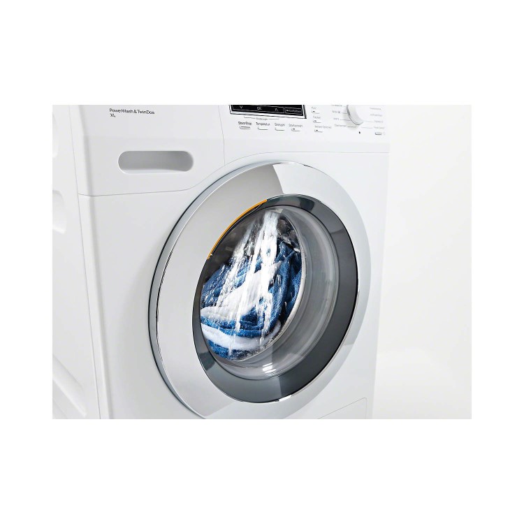 Miele WKH122WPS W1 WhiteEdition SoftSteam 9kg 1600rpm Freestanding Washing Machine-White