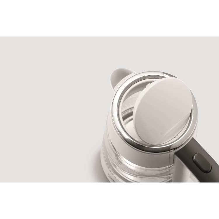 Beko WKM6321W Glass Design 1.7L Kettle