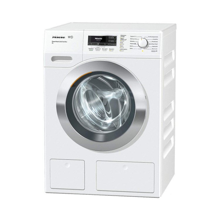 Miele WKR771WPS TwinDos ChromeEdition SoftSteam 9kg 1600rpm Freestanding Washing Machine-White