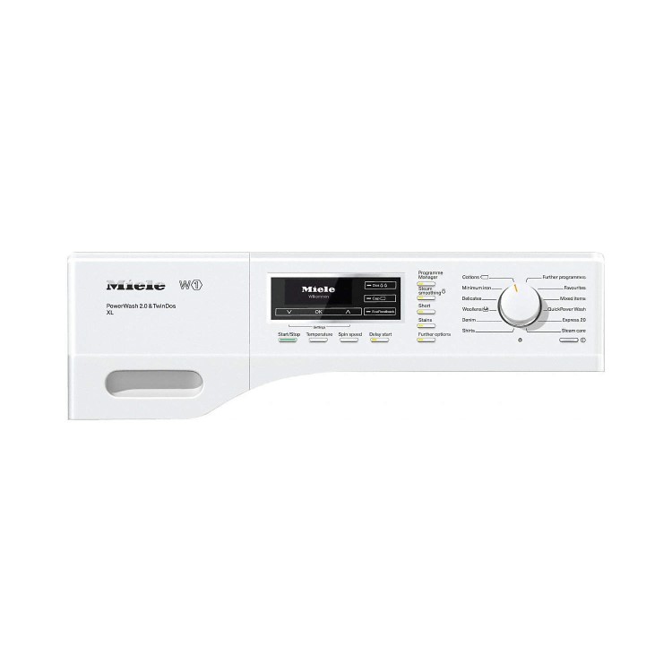Miele WKR771WPS TwinDos ChromeEdition SoftSteam 9kg 1600rpm Freestanding Washing Machine-White