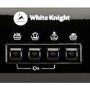 White Knight WM126VB Freestanding Washing Machine 6kg 1200rpm Black