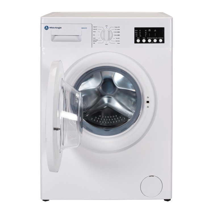 White Knight WM127V 7kg 1200rpm Freestanding Washing Machine - White