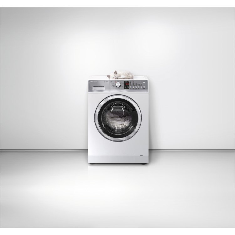 Fisher & Paykel WM1490P1 Wash Smart Ultra Efficient 9kg 1400rpm Freestanding Washing Machine - White