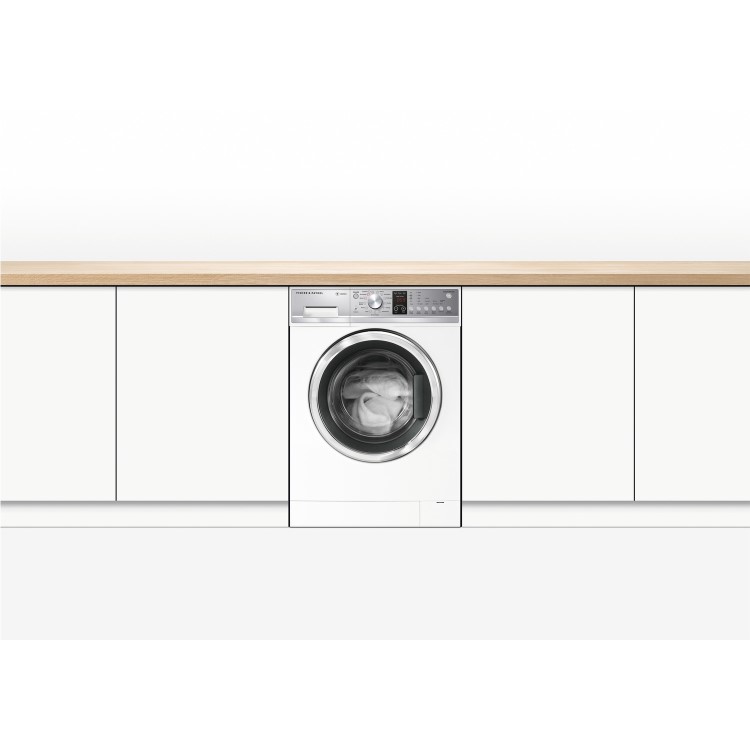 Fisher & Paykel WM1490P1 Wash Smart Ultra Efficient 9kg 1400rpm Freestanding Washing Machine - White