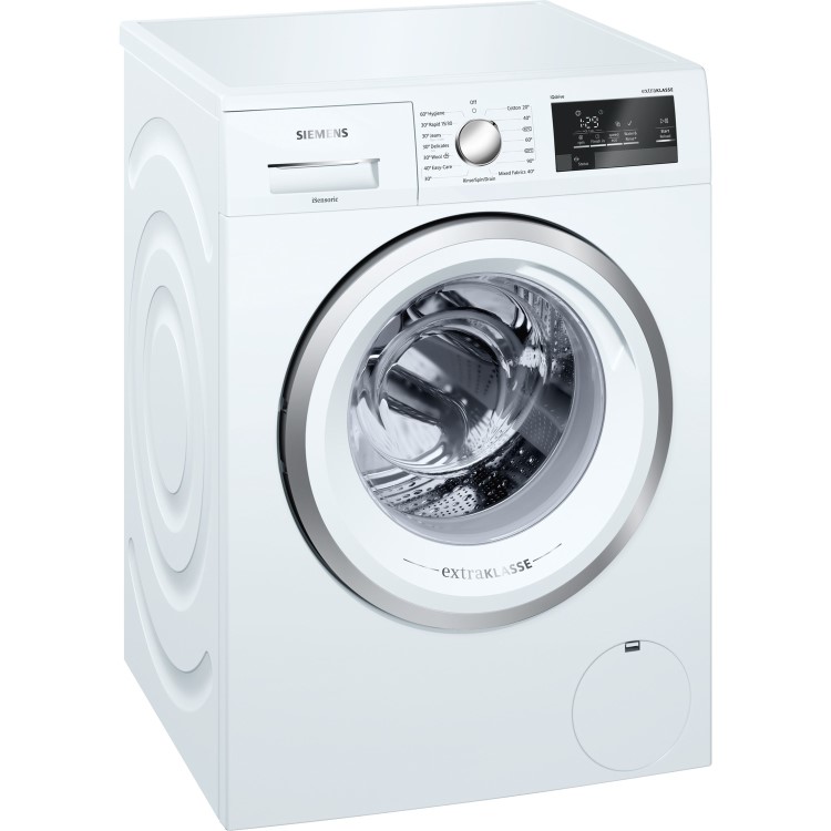 Siemens WM14T391GB iQ500 8kg 1400rpm Freestanding Washing Machine - White