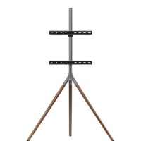 Universal Tripod TV Stand in Dark Wood - TV's up to 65" Universal Tripod TV Stand in Dark Wood - TV's up to 65"