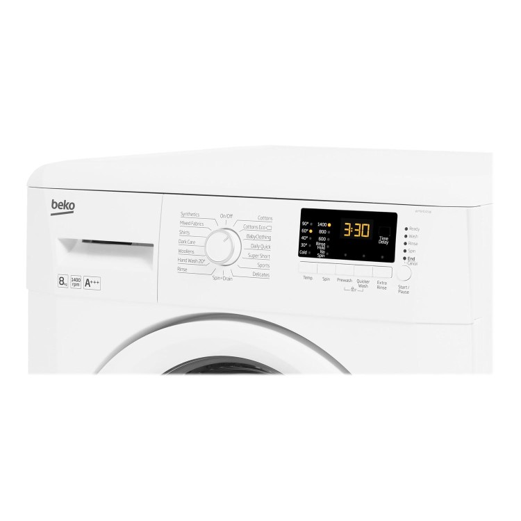 Beko WM84145W 8kg 1400rpm Freestanding Washing Machine - White