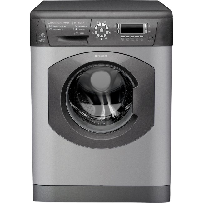 GRADE A2 - GRADE A1 - Hotpoint WMAO863G 8kg 1600rpm Freestanding Washing Machine - Graphite