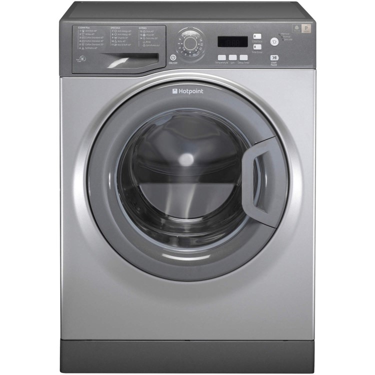 GRADE A1 - Hotpoint WMAQF721G Freestanding Aquarius 7kg 1200rpm A+ Spin Washing Machine - Graphite