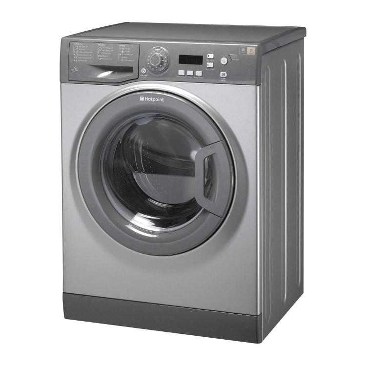 GRADE A1 - Hotpoint WMAQF721G Freestanding Aquarius 7kg 1200rpm A+ Spin Washing Machine - Graphite
