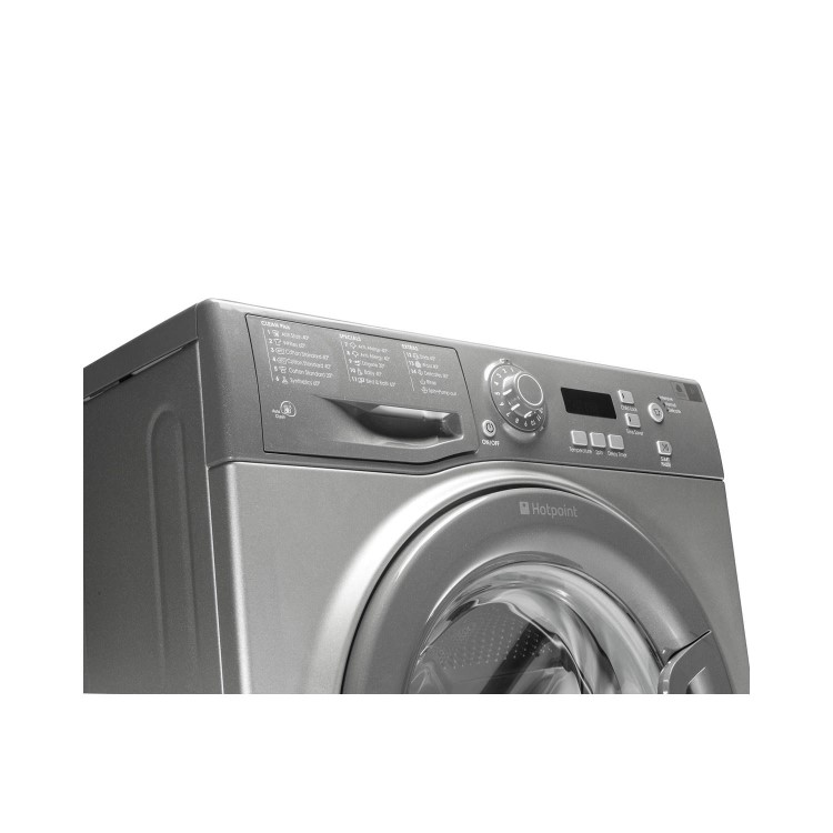 GRADE A1 - Hotpoint WMAQF721G Freestanding Aquarius 7kg 1200rpm A+ Spin Washing Machine - Graphite