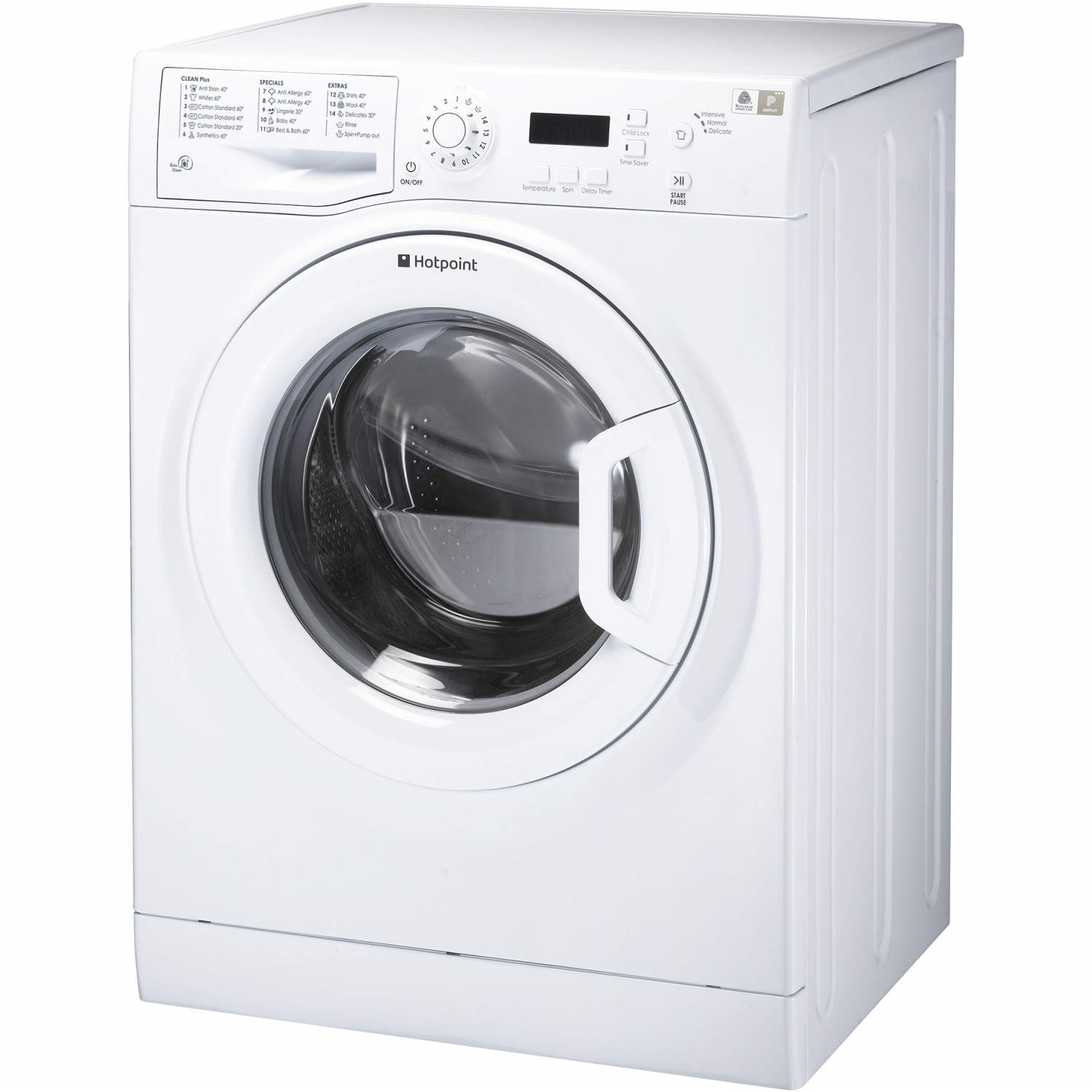 Hotpoint Wmaqf721p Aquarius 7kg 1200rpm Freestanding Washing Machine White Appliances Direct