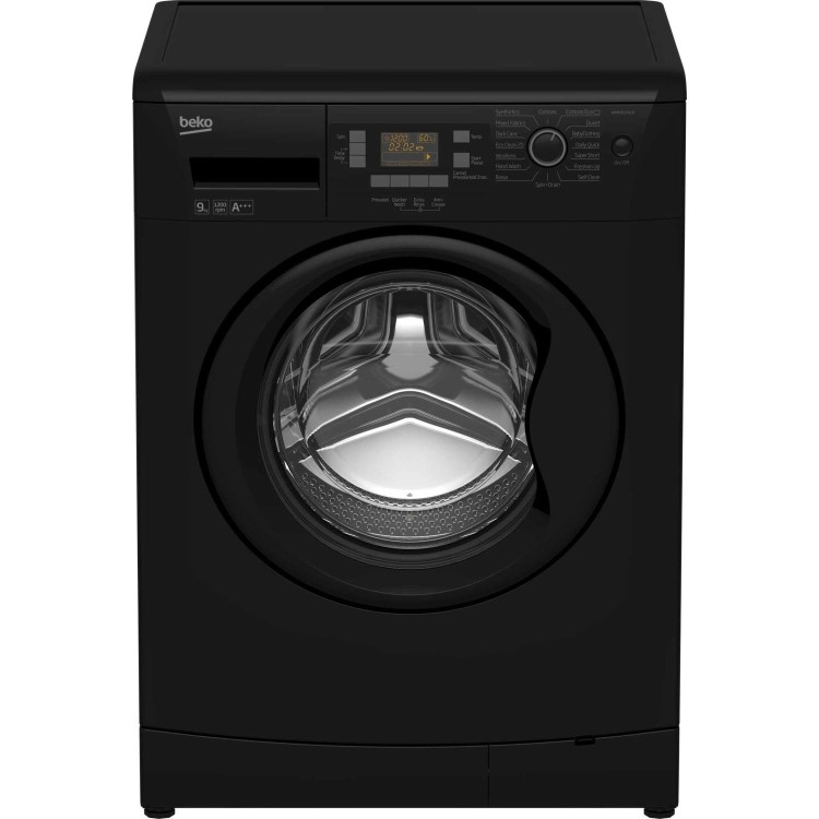 Beko WMB91243LB 9kg 1200rpm Freestanding Washing Machine Black