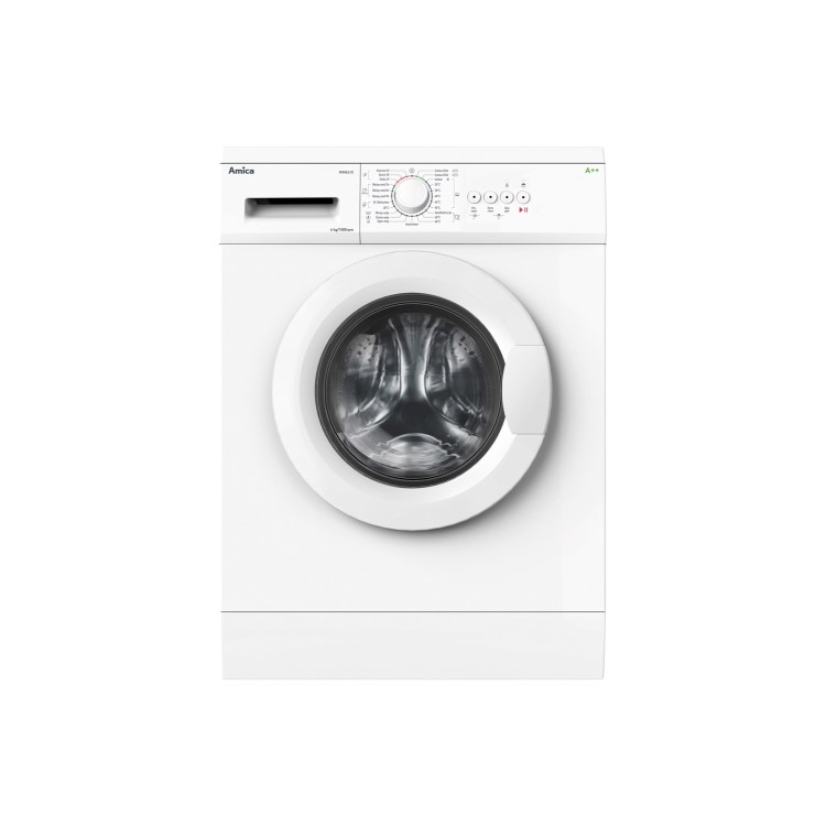 Amica 6kg 1000rpm Freestanding Washing Machine - White