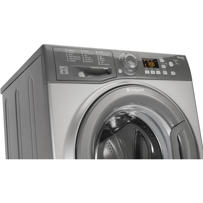 Hotpoint WMFUG742G 7kg 1400rpm Freestanding Washing Machine Graphite