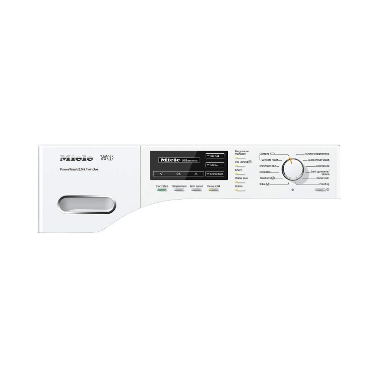 Miele WMH121WPS W1 SoftSteam 8kg 1600rpm Freestanding Washing Machine-White