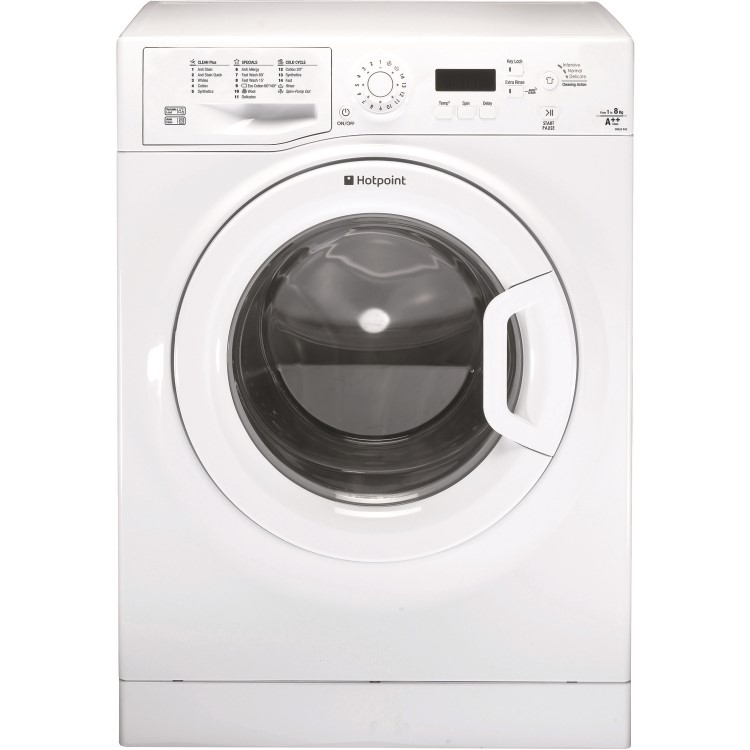 GRADE A3 - Hotpoint WMJLF842P 8kg 1400rpm Freestanding Washing Machine - White