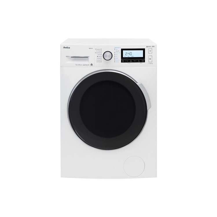 Amica WMS814 8kg 1400rpm Freestanding Washing Machine - White