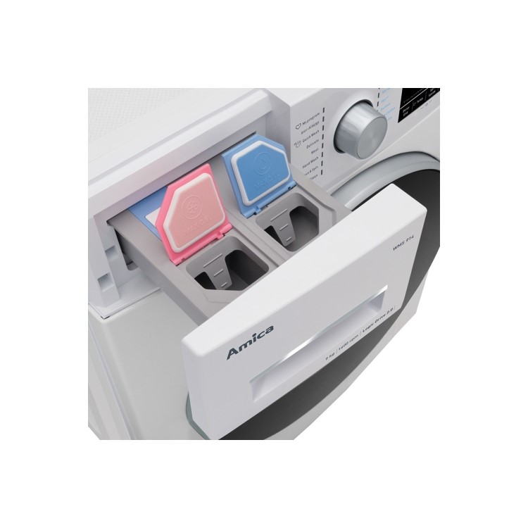 Amica WMS914 9kg 1400rpm Freestanding Washing Machine - White