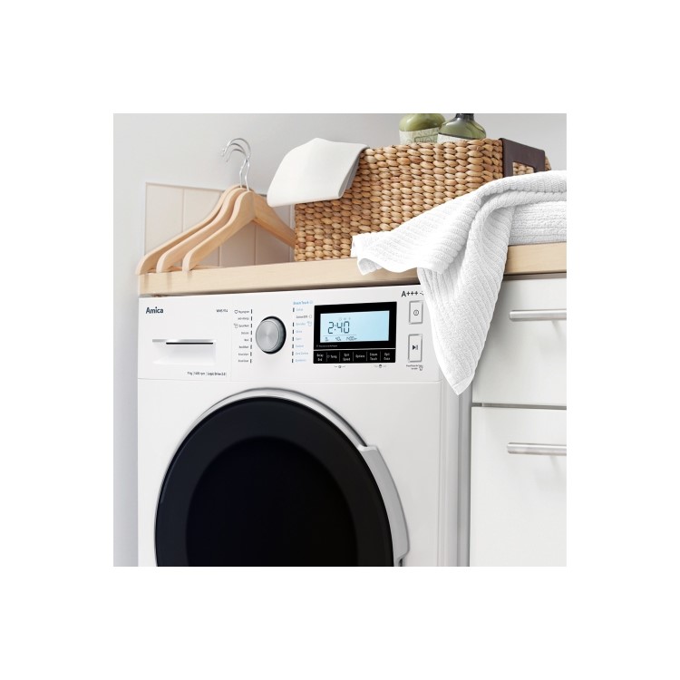 Amica WMS914 9kg 1400rpm Freestanding Washing Machine - White