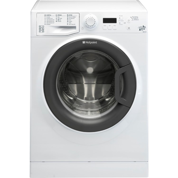 Hotpoint WMSIF8437BC 8kg 1400rpm Freestanding Washing Machine White