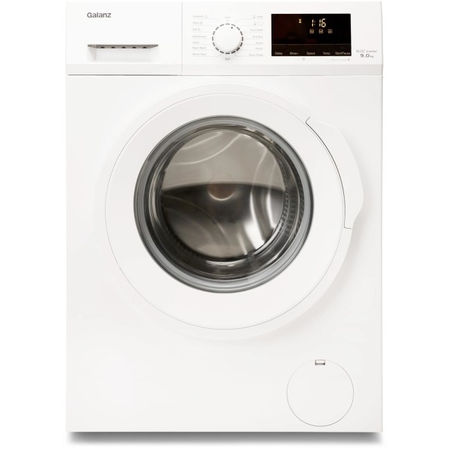 Galanz WMUK002W 9kg 1400rpm Freestanding Washing Machine - White