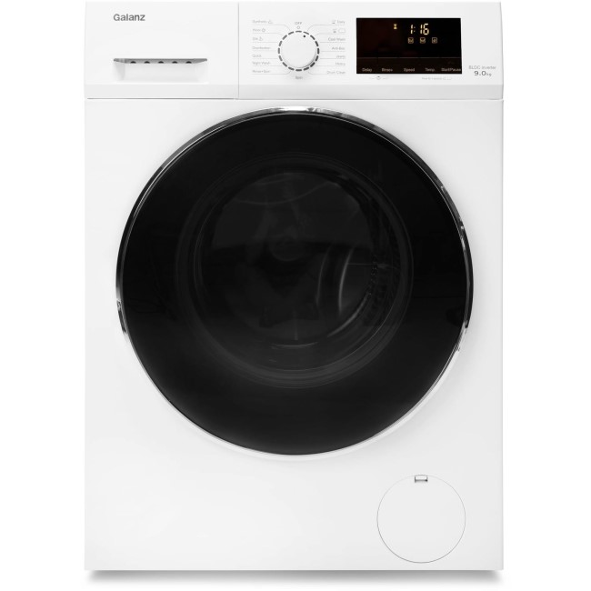 Galanz WMUK003W 9kg 1400rpm Freestanding Washing Machine - White