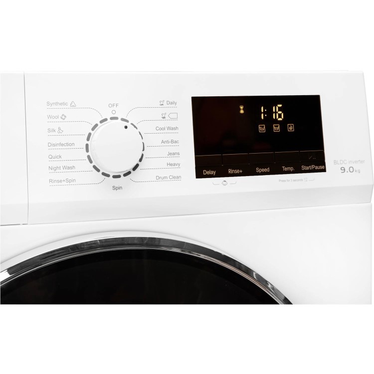 Galanz WMUK003W 9kg 1400rpm Freestanding Washing Machine - White