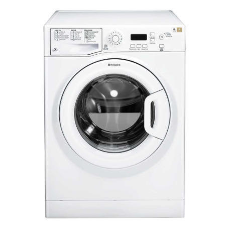 Hotpoint WMYF822P Aquarius 8kg 1200rpm Digital Freestanding Washing Machine Polar White