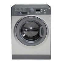 Hotpoint WMYF842G Aquarius 8kg 1400rpm Digital Freestanding Washing Machine Graphite