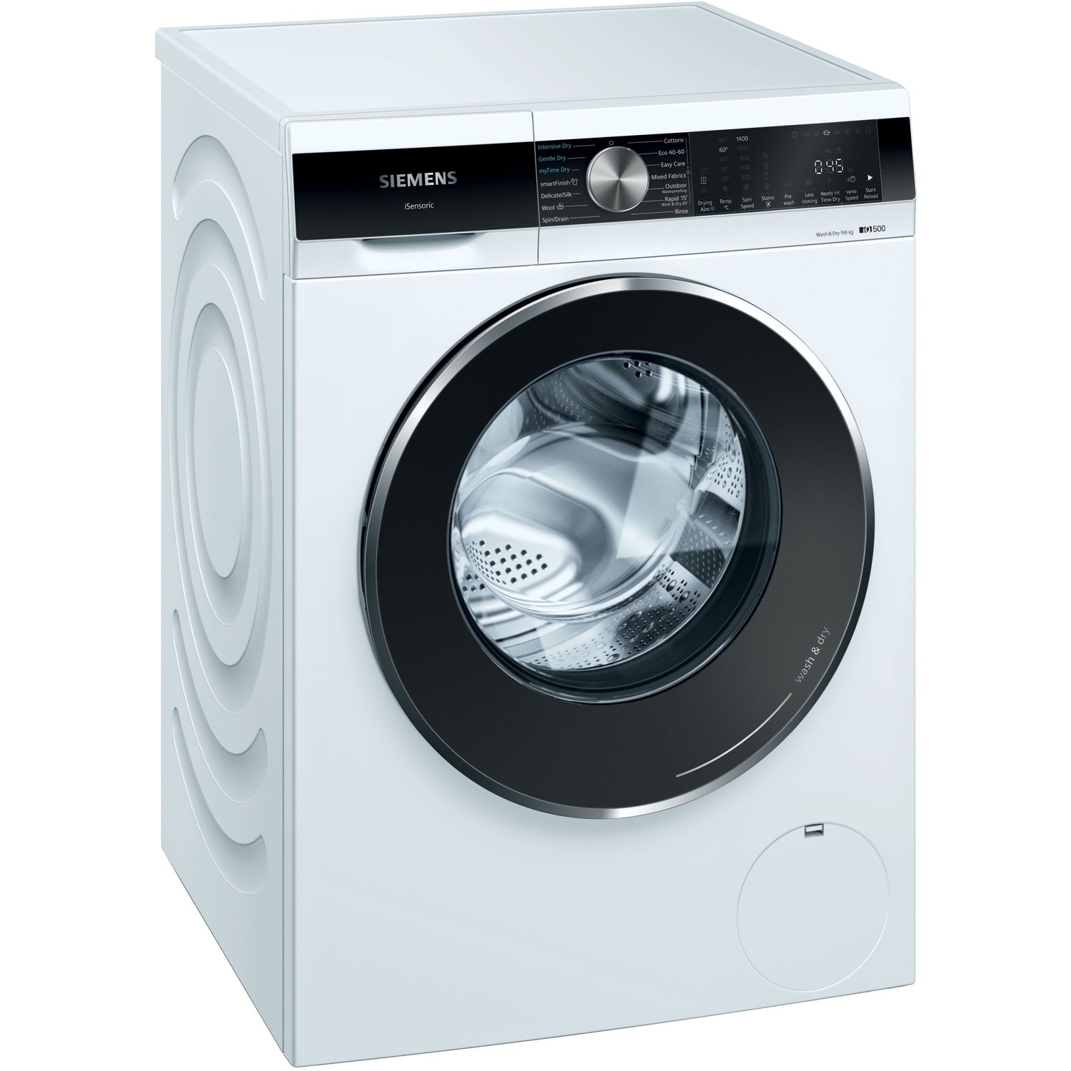 Siemens iQ500 9kg Wash 6kg Dry 1400rpm Freestanding Washer Dryer - White
